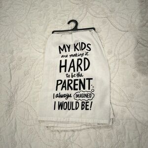 NWOT Primatives by Kathy funny Tea Towel.